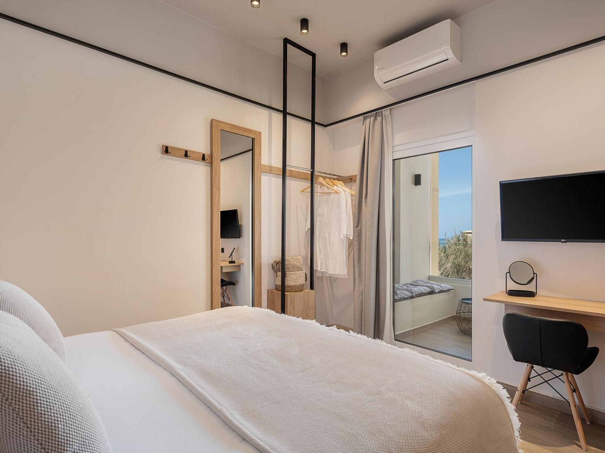 Alexia Beach Hotel Agia Marina Exterior foto