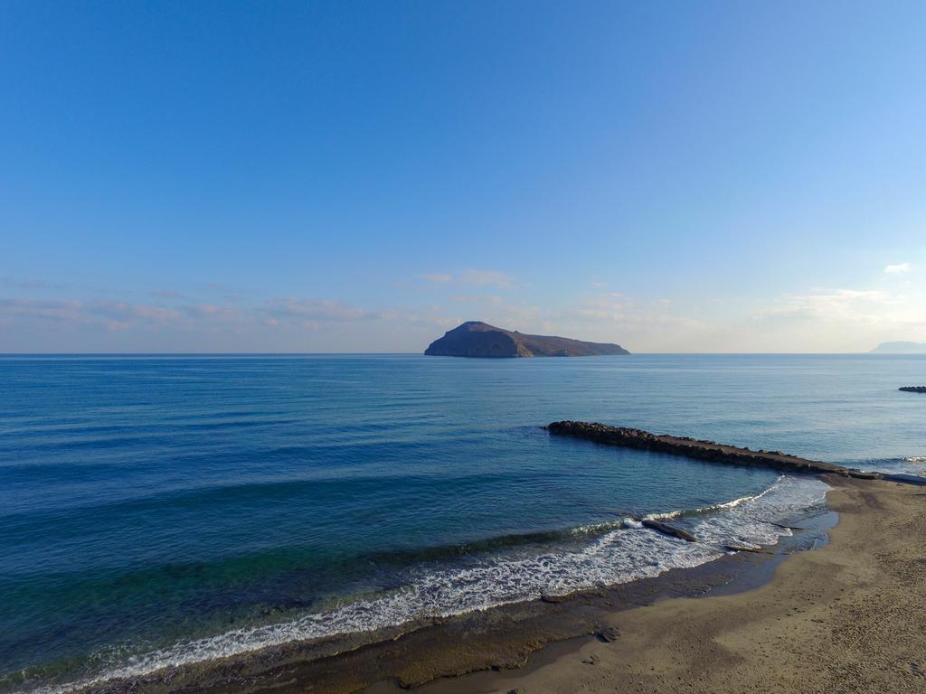 Alexia Beach Hotel Agia Marina Exterior foto